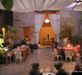 Ruined Garden fes medina