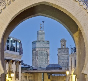 bab boujloud in fez, morocco, fes