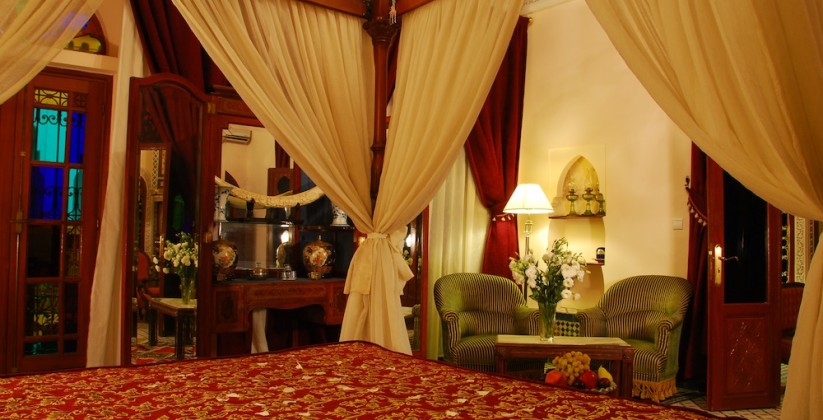 riad dar ghalia fes, fez, riad, room