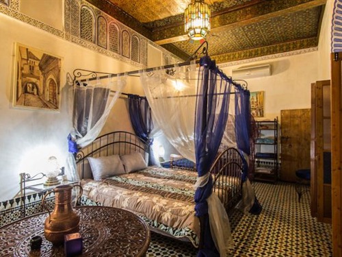 riad sunrise in fez medina