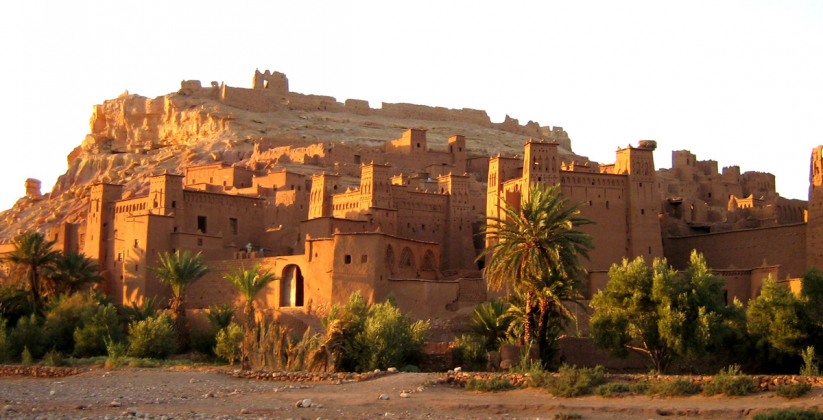 ait benhaddou village near ouarzazate city