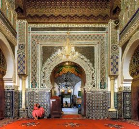 Zaouia Moulay Idriss II in fes medina