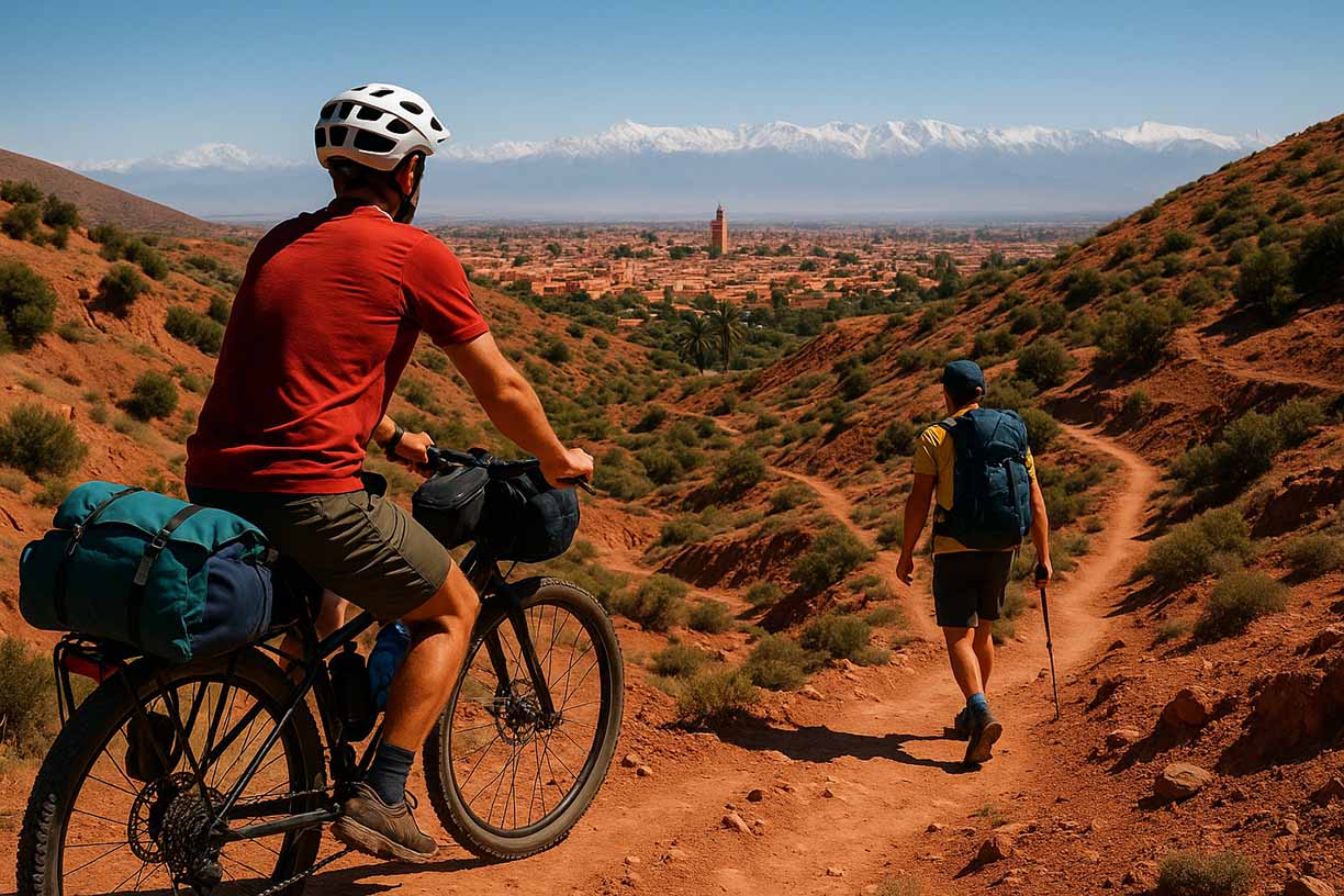 biking & hiking in Morocco